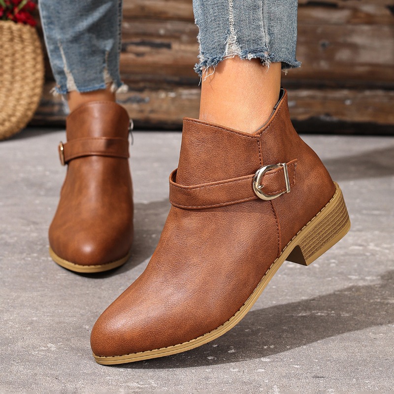 Formal Wear Women Us - Sepatu Boots Wanita Musim Gugur Musim