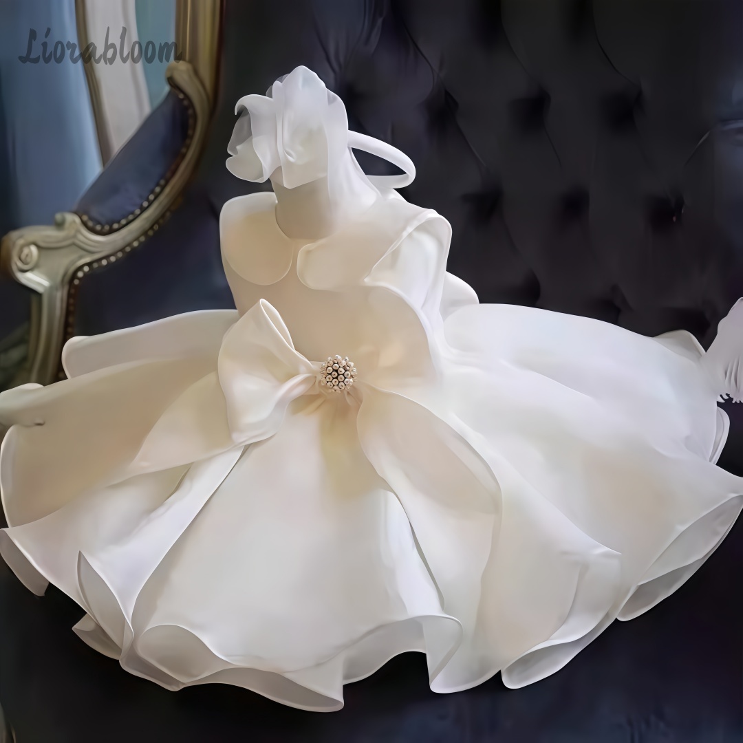 Women'S Formal Wear For Wedding - Gaun Berhias Mutiara Putih Gaun Pengiring