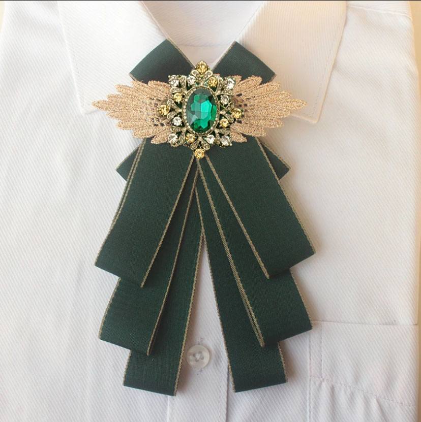 Women Formal Wear Korean - Dasi Kupu-kupu Pria, Bunga Kerah Wanita,