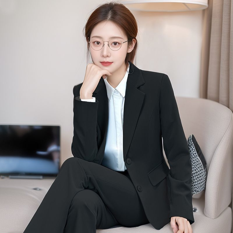 Women Formal Wear Korean - Jaket Jas Hitam Korea untuk Wanita
