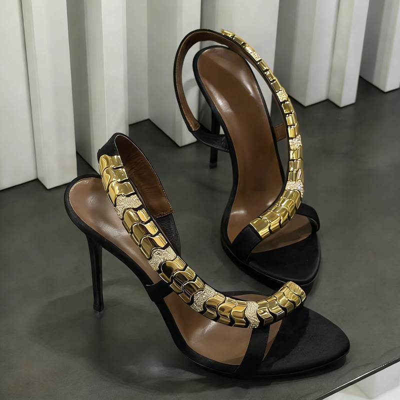 Sandal Gladiator Wanita Satin  - Women'S Formal Wear For Wedding ulasan dan harga