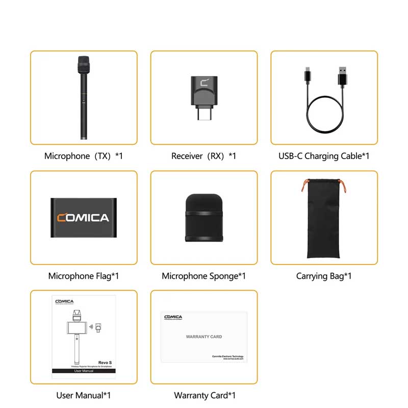Mikrofon Nirkabel COMICA Revo  - K&G Women'S Formal Wear ulasan dan harga