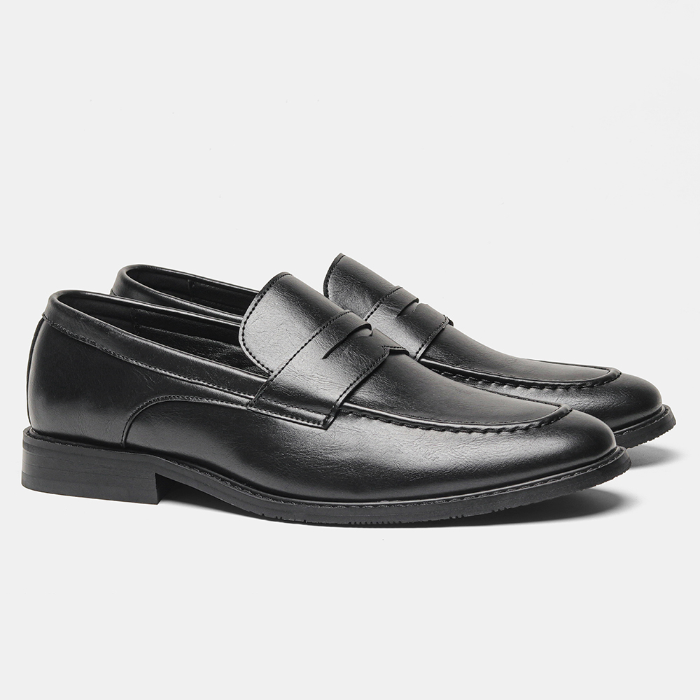 Sepatu Loafer Pria Hitam Klasi - Women Formal Wear For Summer ulasan dan harga