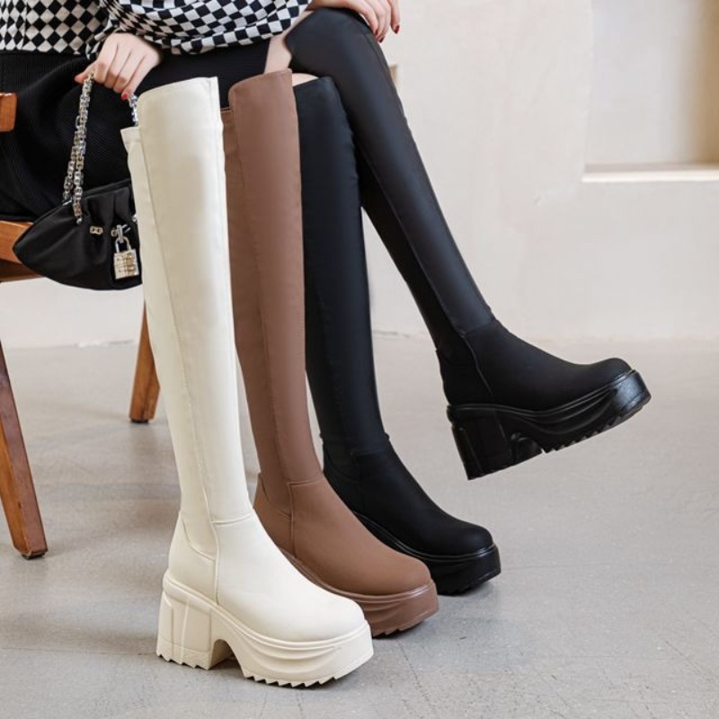 Sepatu Boots Wanita Setinggi L - Formal Wear Women Us ulasan dan harga