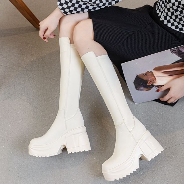 Sepatu Boots Wanita Setinggi L - Formal Wear Women Us ulasan dan harga