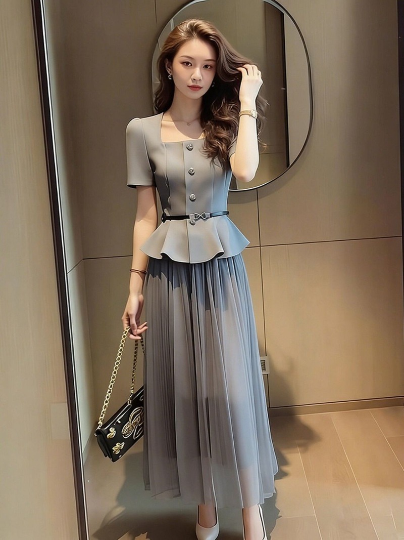 Setelan Wanita Korea Musim Pan - Women Formal Wear For Summer ulasan dan harga