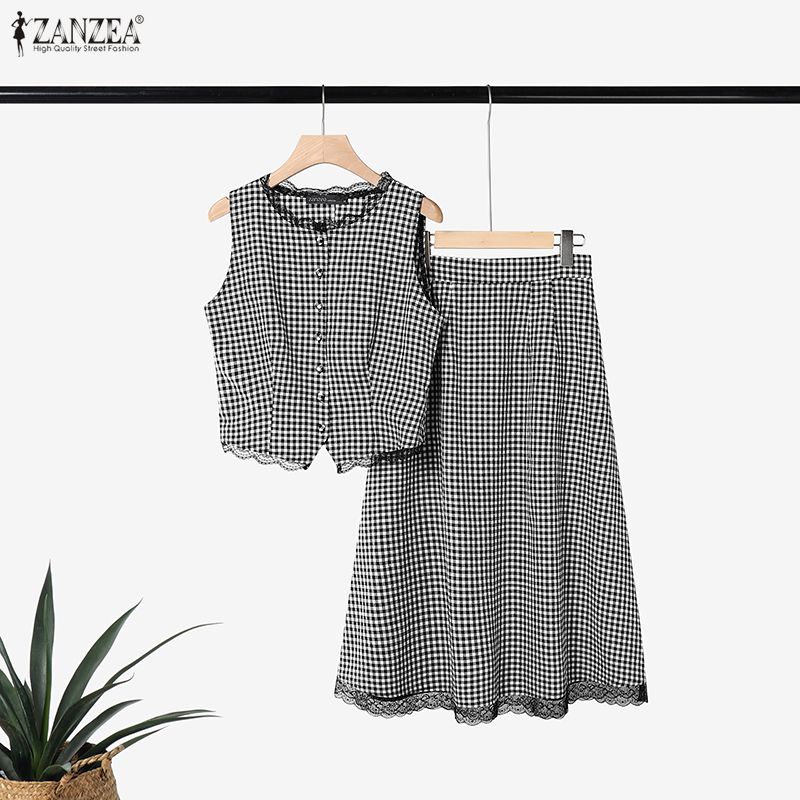 Set 2 Potong Wanita Elegan ZAN - Women Formal Wear For Summer ulasan dan harga