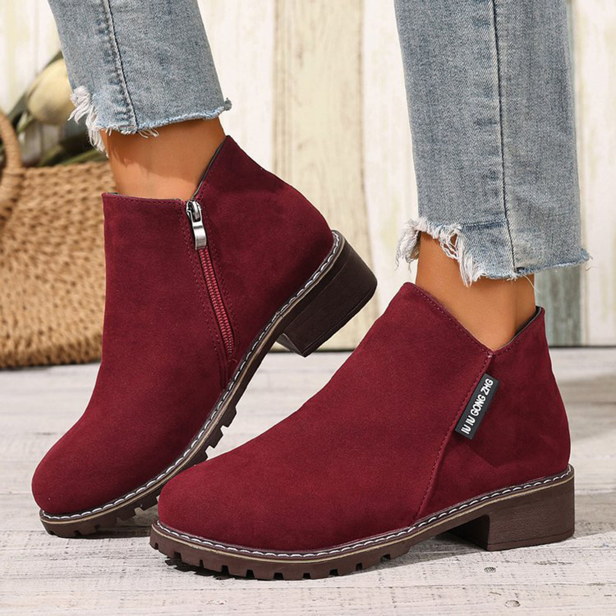 Sepatu Bot Wanita Musim Gugur  - Formal Wear Women Us ulasan dan harga