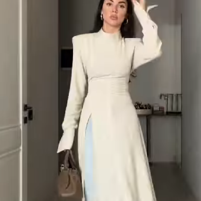 Gaun Maxi Wanita Elegan Berker - Formal Wear Women Us ulasan dan harga