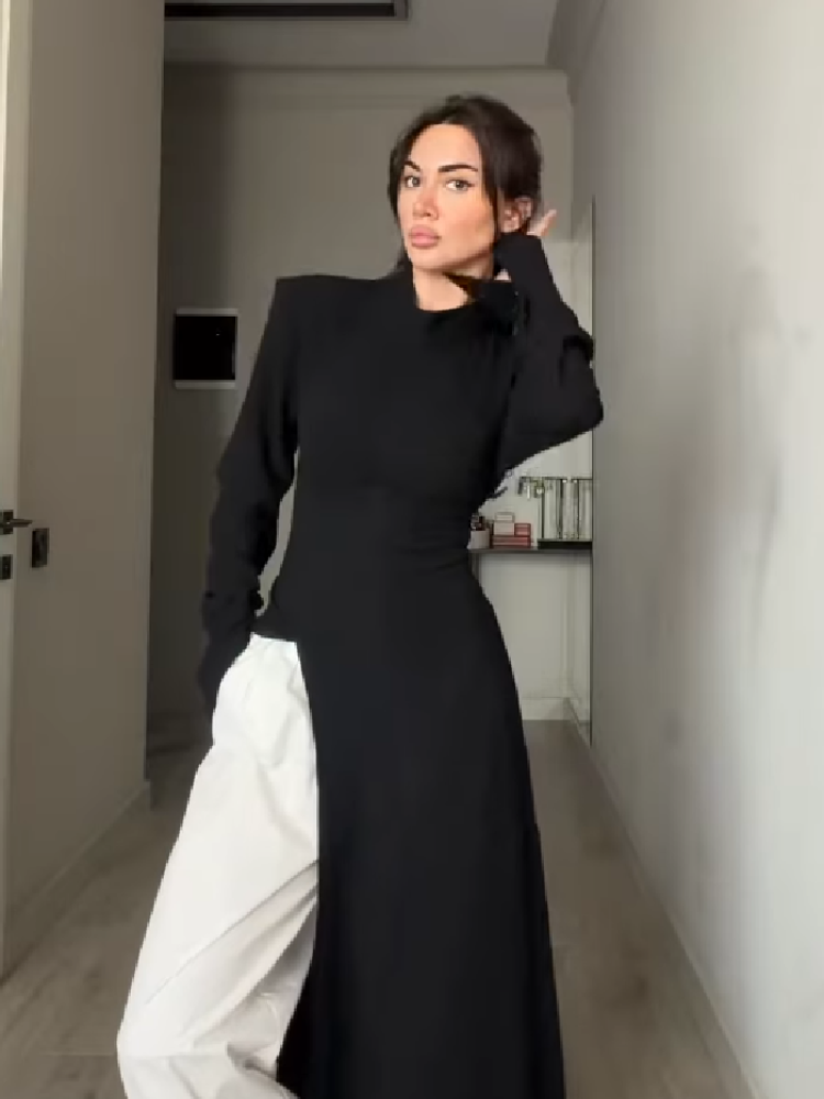 Gaun Maxi Wanita Elegan Berker - Formal Wear Women Us ulasan dan harga