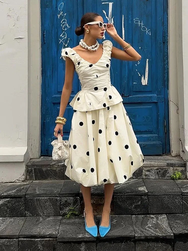 Setelan Rok Vest Wanita Motif  - Women Formal Wear For Summer ulasan dan harga