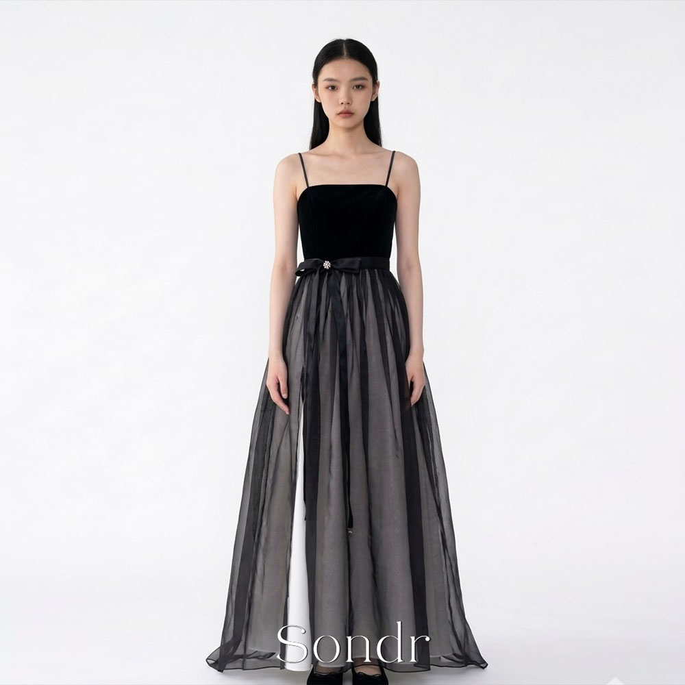Gaun Malam Korea Model A-Line  - Women Formal Wear Korean ulasan dan harga