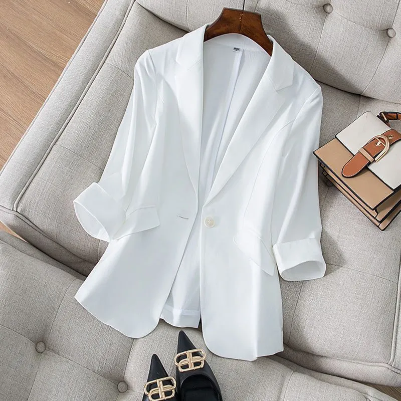 Jaket wanita, pakaian ramping  - Women Formal Wear Korean ulasan dan harga