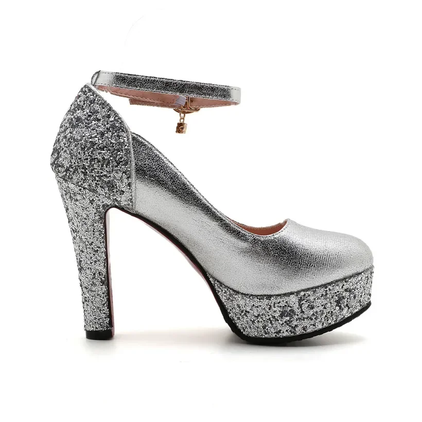 Perak emas wanita Platform pom - Women'S Formal Wear For Wedding ulasan dan harga