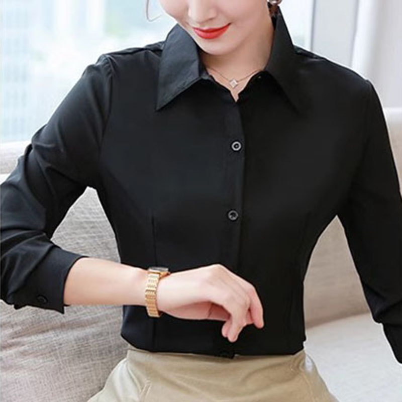 Kemeja Wanita Formal Slim Fit  - Women Formal Wear Korean ulasan dan harga