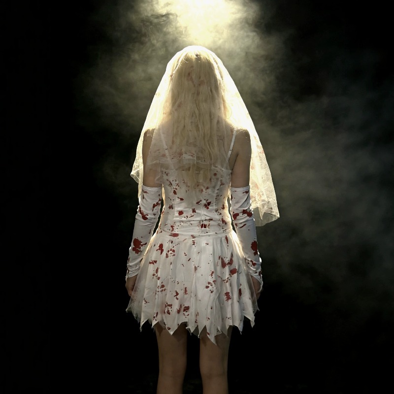 Kostum Cosplay Pengantin Hantu - Women'S Formal Wear For Wedding ulasan dan harga