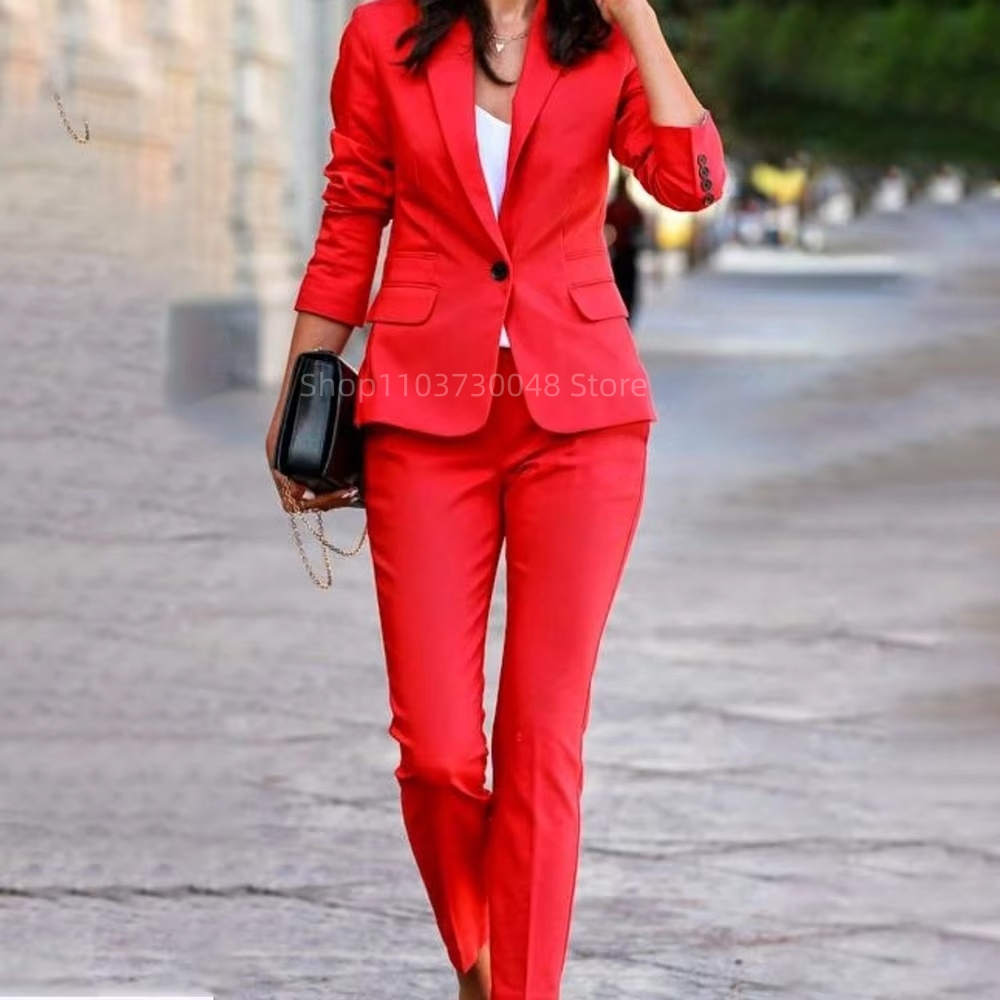 Setelan Blazer dan Celana Wani - Formal Wear Women Us ulasan dan harga