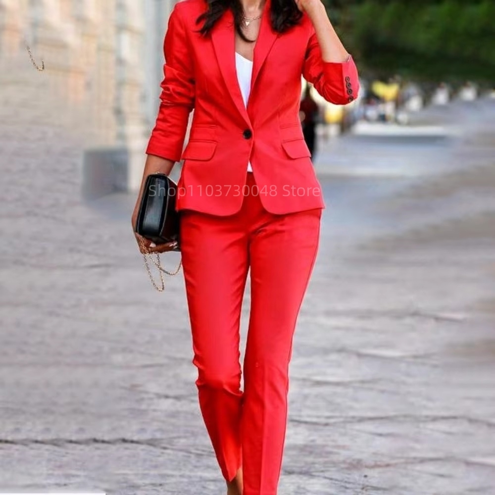 Setelan Blazer dan Celana Wani - Formal Wear Women Us ulasan dan harga
